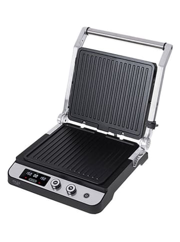 Grill stołowy "AD 3059" w kolorze srebrnym