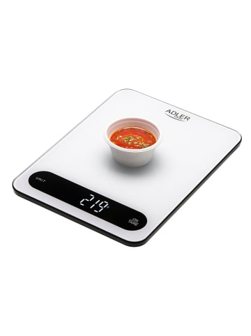 Küchenwaage ''AD 3177'' in Weiß/ Schwarz - 10 kg