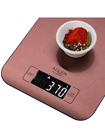 Keukenweegschaal "AD 3183" koperkleurig - 5 kg