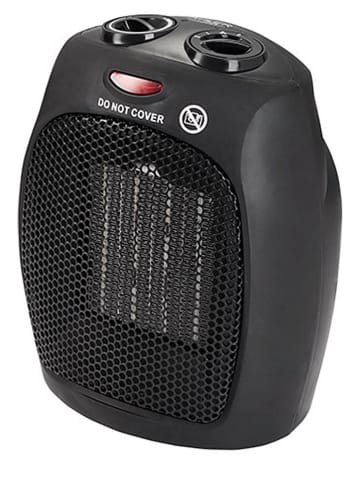Heteluchtventilator ''AD 7702'' zwart