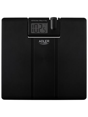 Personenweegschaal "AD 8182" zwart - 180 kg