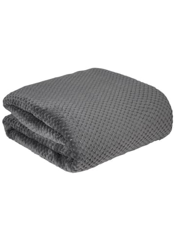 Warmte-onderdeken "CR 7417" grijs - (L)150 x (B)160 cm