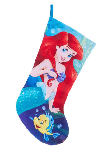 Christmas Inspirations Skarpeta świąteczna "Ariel" w kolorze niebiesko-czerwonym - wys. 45 cm