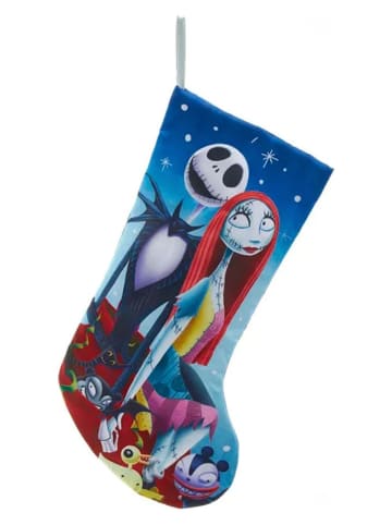 Christmas Inspirations Skarpeta świąteczna "Jack & Sally" ze wzorem - wys. 45 cm