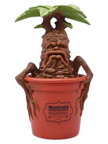 Dekofigur "Mandrake" in Braun/ Rot/ Grün - (H)21 cm