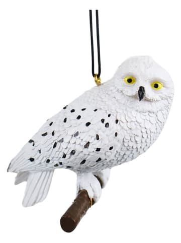 Kerstboomversiering "Hedwig" wit - (H)4 cm