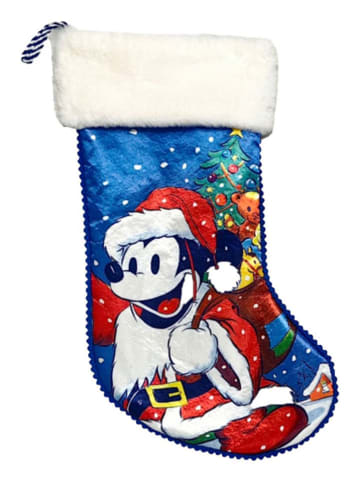 Christmas Inspirations Skarpeta świąteczna "Mickey Santa Suit" ze wzorem - wys. 45 cm