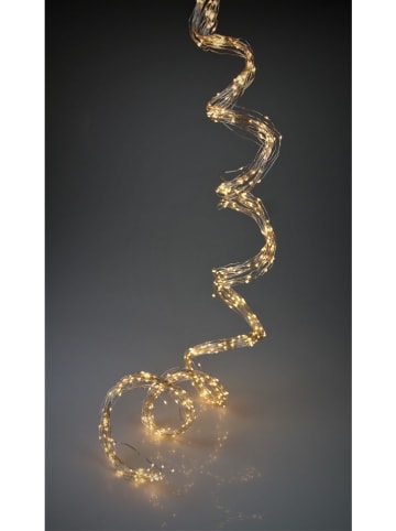 Dekoracja LED w kolorze srebrnym - dł. 200 cm
