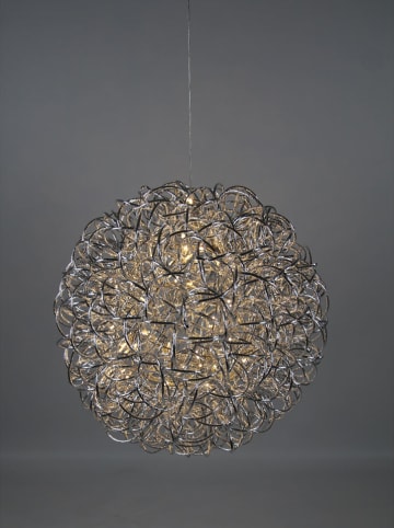 Led-bol zilverkleurig - Ø 30 cm