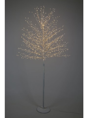 Drzewko LED w kolorze białym - wys. 210 cm