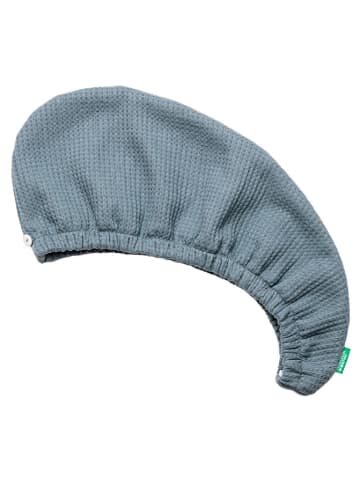 Ręcznik w kolorze niebieskim do włosów - dł. 26 cm