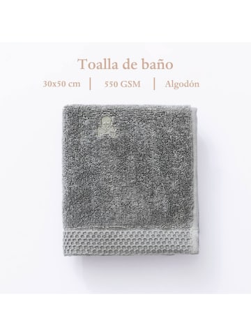 Gastenhanddoek grijs
