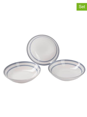3-delige set: soepborden wit - Ø 20 cm