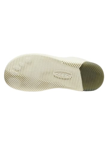 Keen Leder-Slipper "KNX Lace" in Creme
