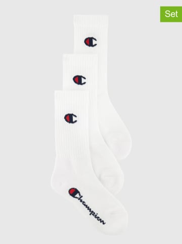 3er-Set: Socken in Weiß