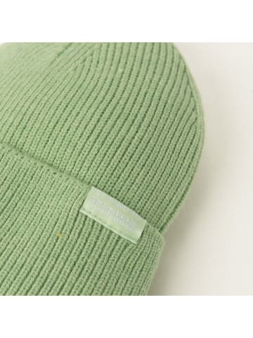 Czapka beanie w kolorze zielonym