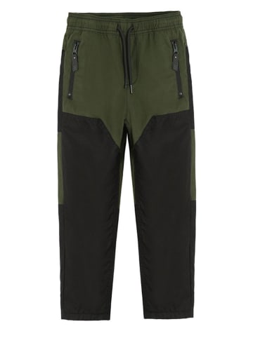 Broek kaki/zwart