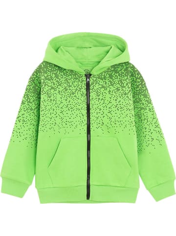 Sweatjacke in Grün