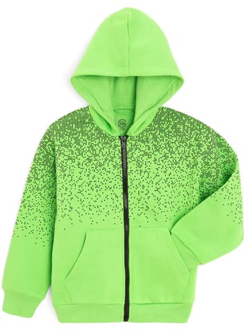 Sweatjacke in Grün