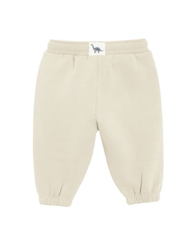 Sweatbroek beige
