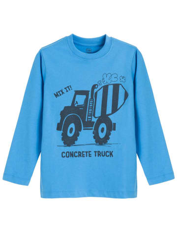 Longsleeve in Blau