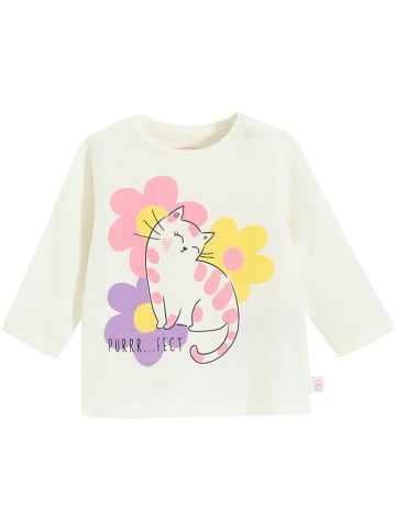 Longsleeve in Weiß