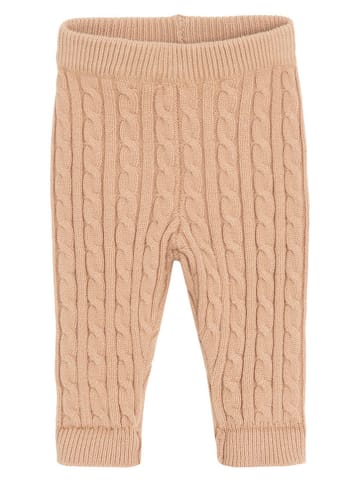 Strickhose in Beige