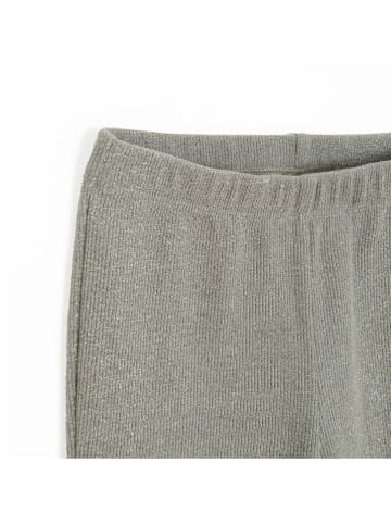 Schlagleggings in Grau