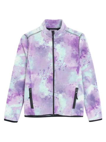 Fleece vest paars