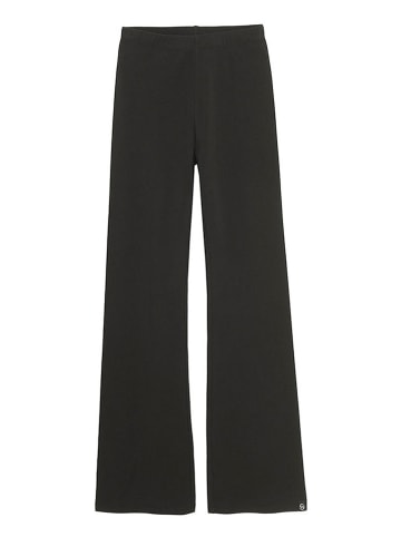 2-delige set: uitlopende leggings zwart