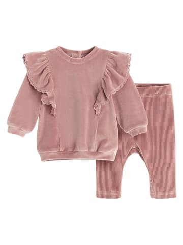 2-delige outfit lichtroze