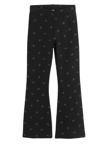 Schlagleggings in Schwarz