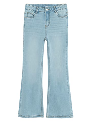 Jeans - Flare fit - in Hellblau