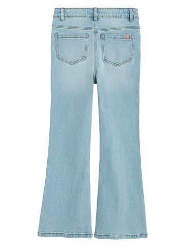 Dżinsy - Flare fit - w kolorze błękitnym