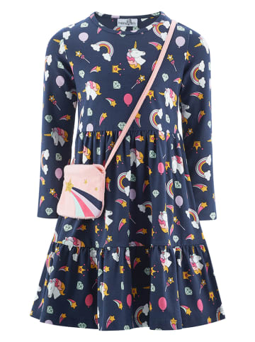 Kleid in Dunkelblau