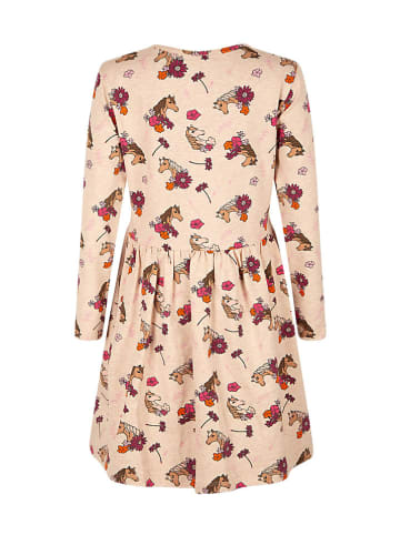 Kleid in Beige
