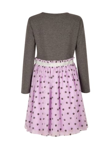 Kleid in Grau/ Lila