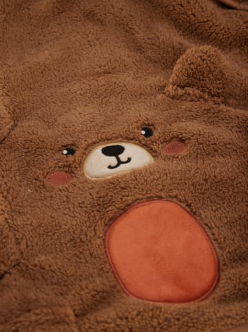 Decke "Teddy Bear" in Braun