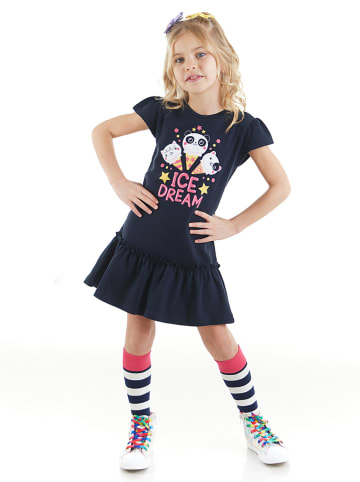 Kleid "Ice Cream" in Schwarz