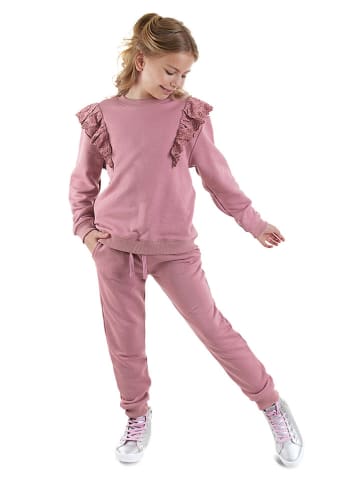 2-delige outfit lichtroze