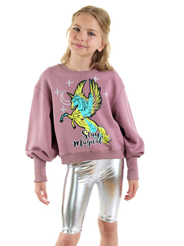 Sweatshirt in Rosa