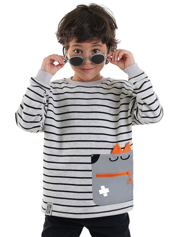 Sweatshirt in Weiß