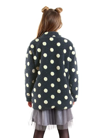 Fleecejacke in Anthrazit