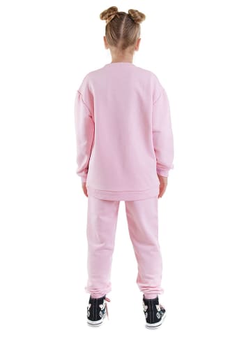 2-delige outfit lichtroze