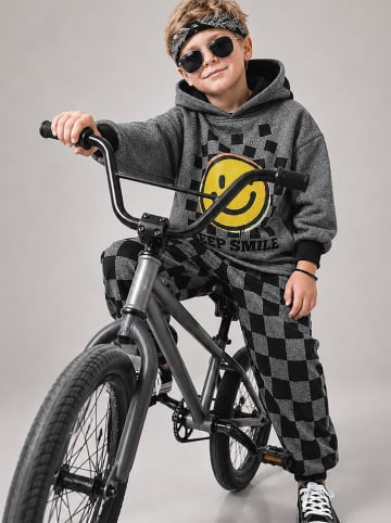 2-częściowy zestaw w kolorze czarno-szarym