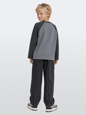 2tlg. Outfit in Grau/ Anthrazit
