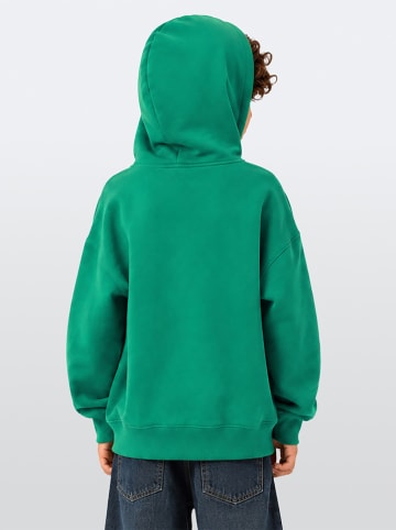 Hoodie in Grün