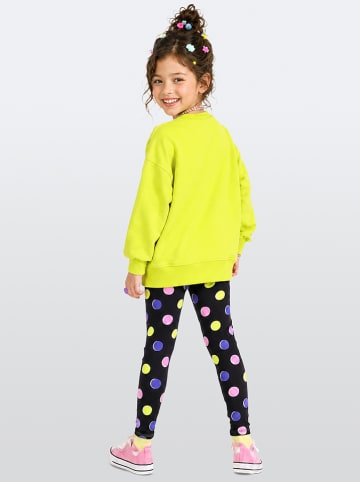 2tlg. Outfit in Gelb/ Schwarz