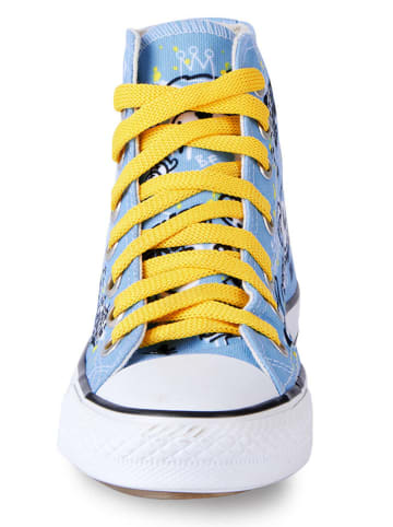 Sneakersy "Cool Bear" w kolorze niebieskim