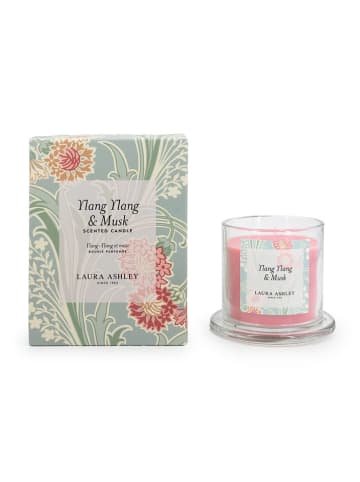 Duftkerze ''Laura Ashley - Ylang Ylang & Musk'' in Rosa - 250 g